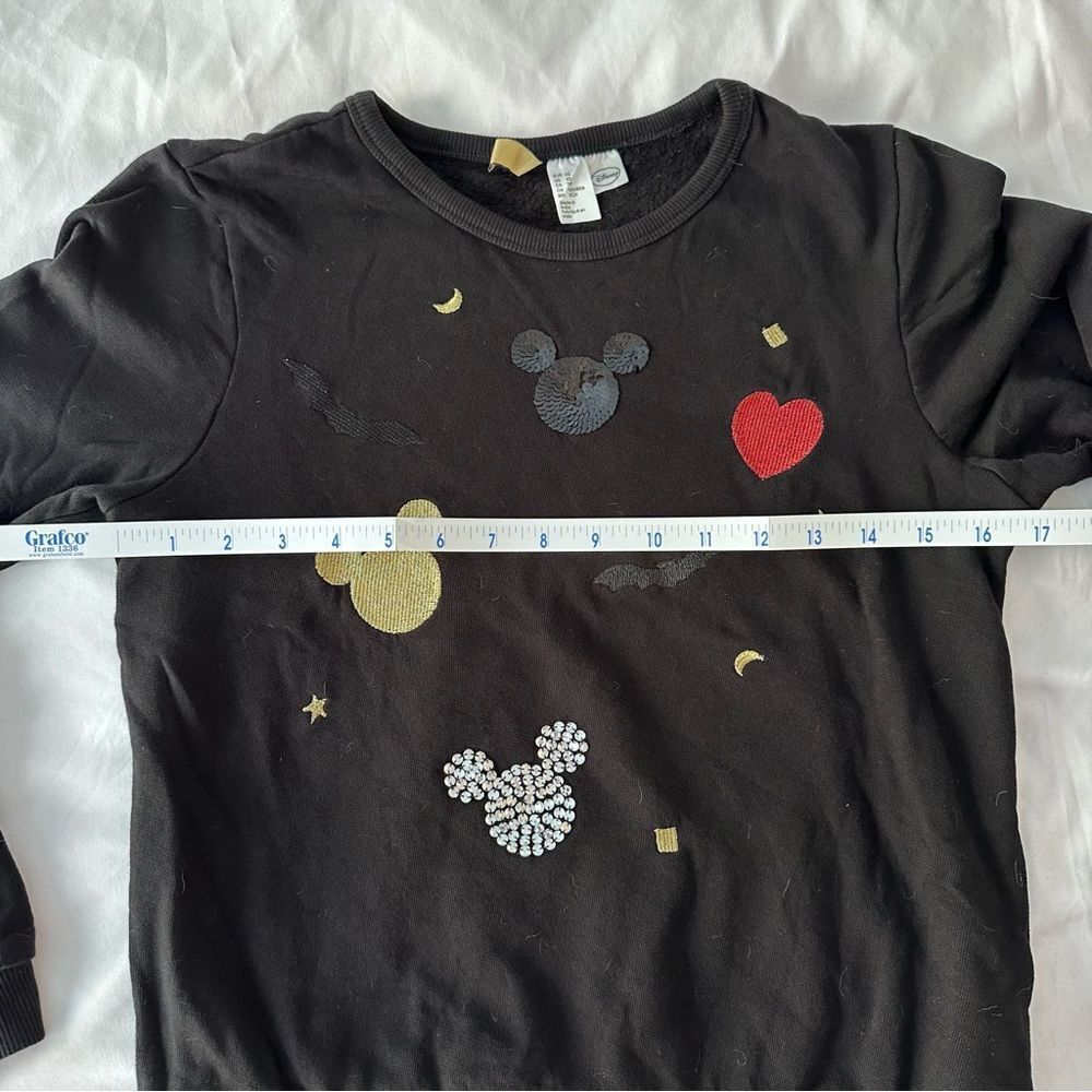 Disney Mickey H&M collab Halloween pullover sweatshirt - Picture 8 of 13